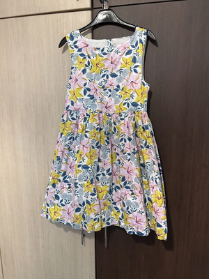 Dpam dress like new, colorful, size 128 cm for 8 years old