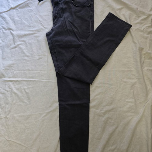 Uniqlo Grey Stretch Slim Fit Pants used, size M (W30–33)