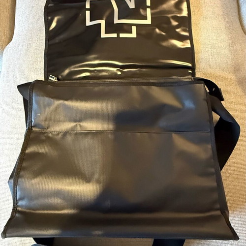 Rammstein shoulder bag like new, black