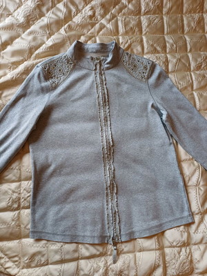 Publc cardigan size M gray new