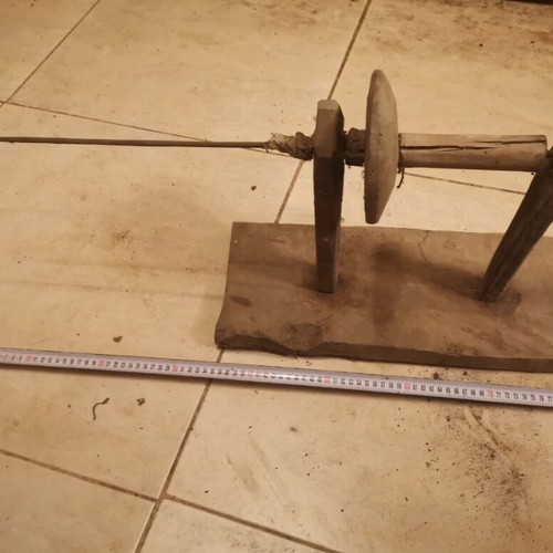 Ancient wool processing tool restored