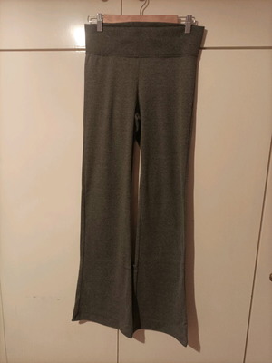 Bershka gray flare leggings size large like new