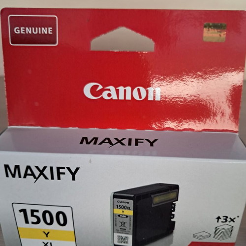 Canon 1500XL ink cartridges new, pack of 4