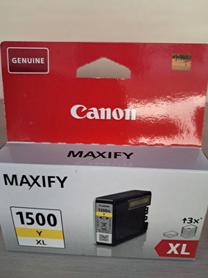 Canon 1500XL ink cartridges new, pack of 4