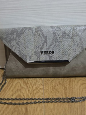 Verde Handbag new, gray