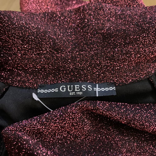 Guess dress new in marsala color with lurex, size M