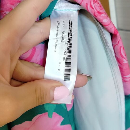 Chaton dress like new, colorful, size M