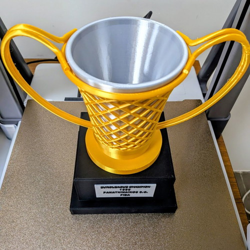 Euroleague 1996 Panathinaikos BC collectible trophy