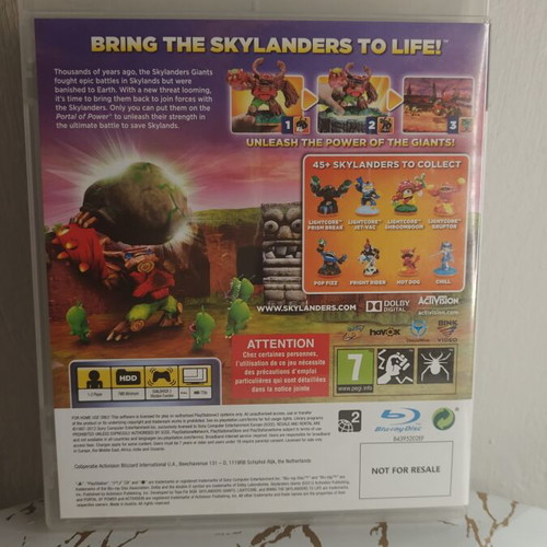 Skylanders Giants PS3 game used, action adventure