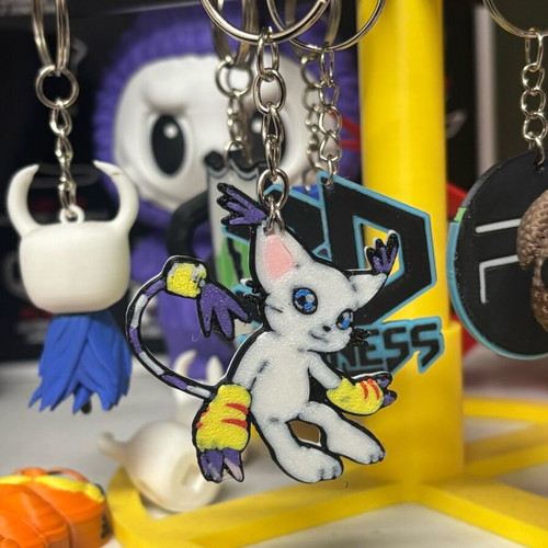 Digimon keychain new printed