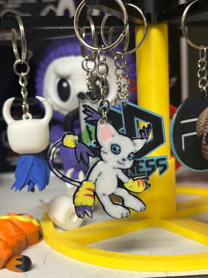 Digimon keychain new printed