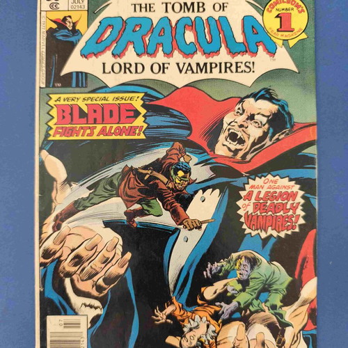 Tomb of Dracula 58 comic used, English