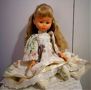 Καταπληκτική  μεγάλη Vintage κούκλα 40εκ σε άριστη κατάσταση