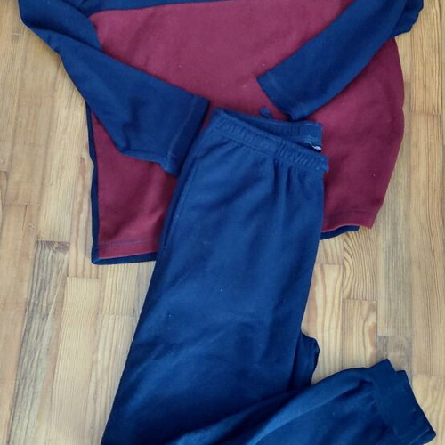 Esmara men's fleece pajamas, unisex, warm