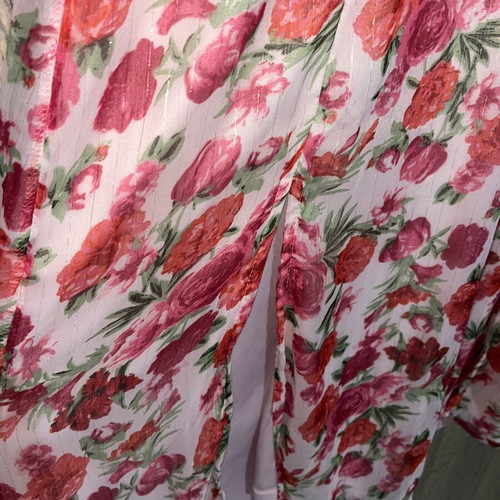 Stradivarius floral dress like new, pink multicolor, size M