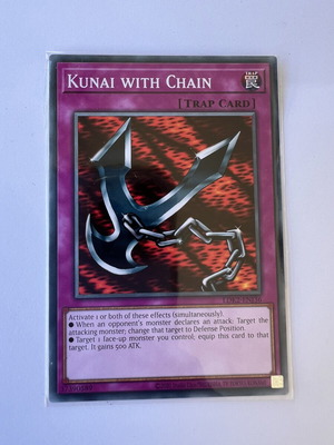 Yu-Gi-Oh! Kunai with Chain LDK2-ENJ36 card new