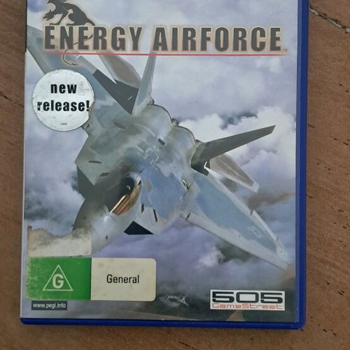 Energy Airforce PS2 game used