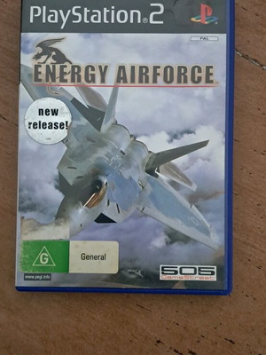Energy Airforce PS2 game used