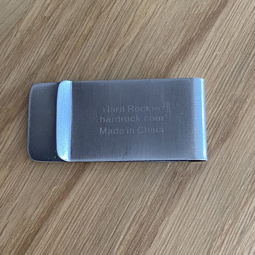 Hard Rock Cafe Money Clip like new, premium collectible vintage