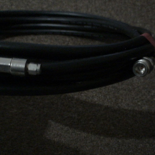 CFD400 50 Ohm coaxial cable 6.5m used low loss