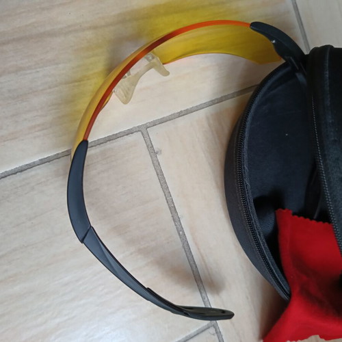 Browning shooting protective glasses yellow-black, like new