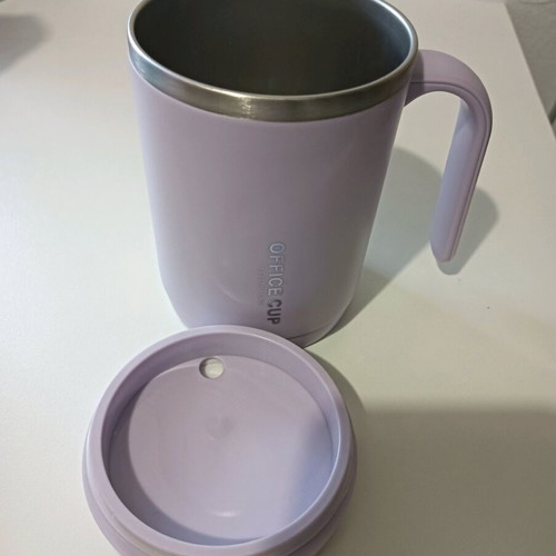Thermos mug in lilac color like new