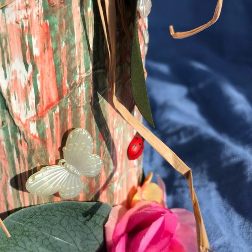 Handmade Easter bottle new, home decoration