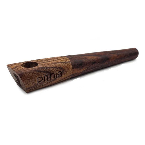 Wooden Pithia straight pipe made of rosewood new