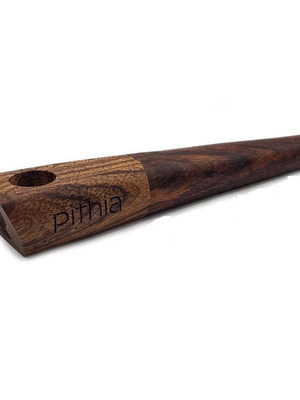 Wooden Pithia straight pipe made of rosewood new