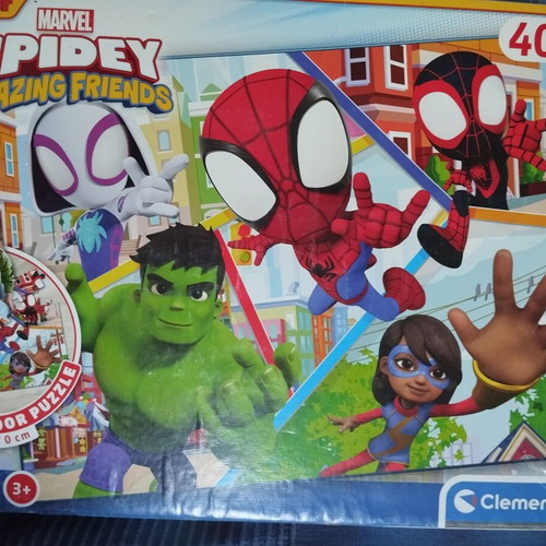 Clementoni Spidey and His Amazing Friends Floor Puzzle like new, 40 pieces
