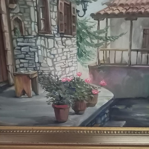 Painting used from 1995 with luxury frame