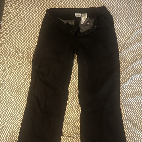 Columbia black outdoor cargo pants, men's size 32/34