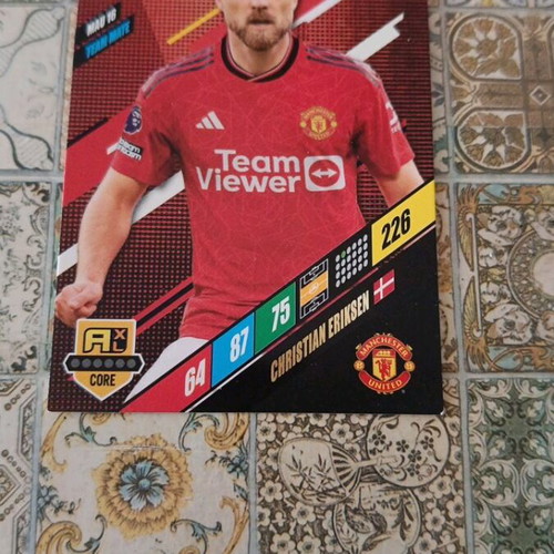 Manchester United Christian Eriksen card new