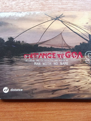 Distance To Goa 9 διπλό CD μεταχειρισμένο, Man With No Name trance δεκαετίας 1990