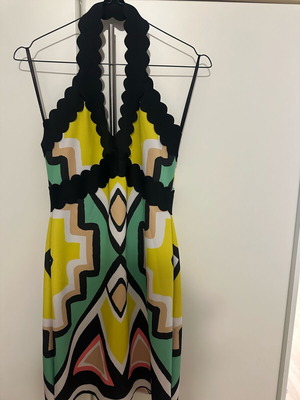 Hale Bob Los Angeles mini dress like new, colorful, size S