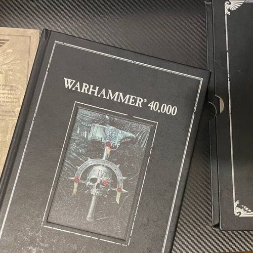 Warhammer 40k Rulebook 4th Edition Collector's Limited Copy σαν καινούργιο