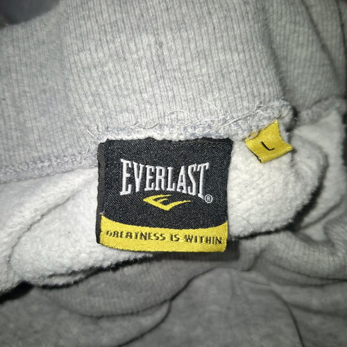 Everlast tracksuit used, gray, size L with wear