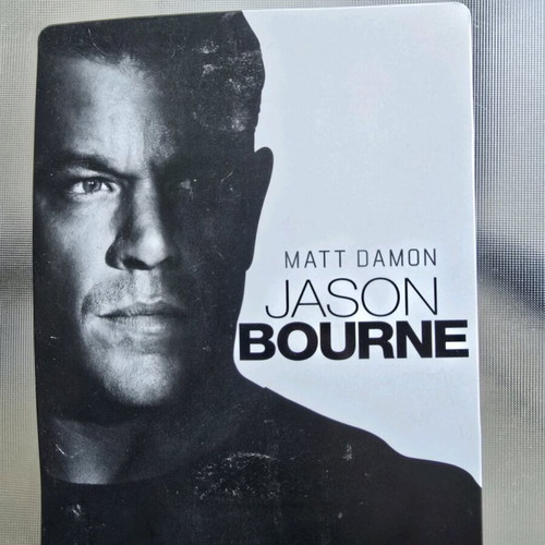 Jason Bourne 4k Steelbook Blu-Ray like new with Greek subtitles