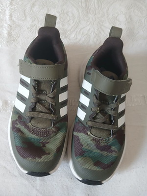 Adidas multicolor athletic shoes size 30 like new