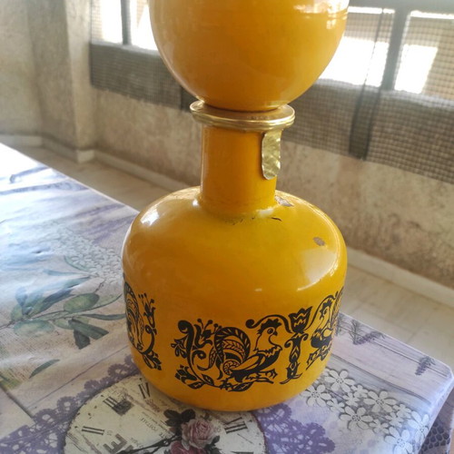 Rare Italian liqueur Lacrima Christi Beccaro Bottiglia sealed 1950 new