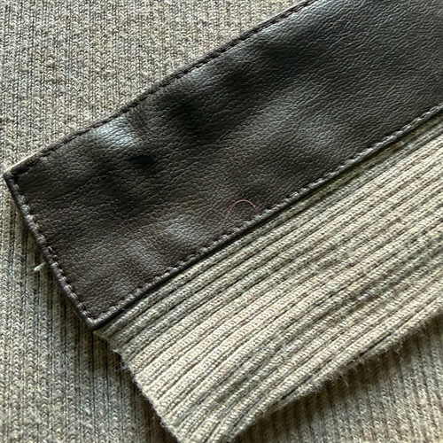 Lauren Ralph Lauren turtleneck like new with leather detail