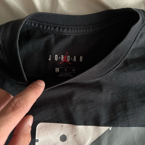Jordan t shirt Joe Snyder black size S like new