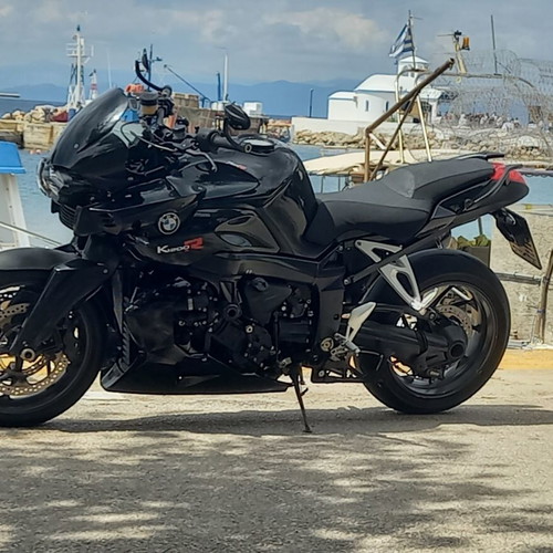 BMW K 1200 R Sport motorcycle like new, black, manual transmission