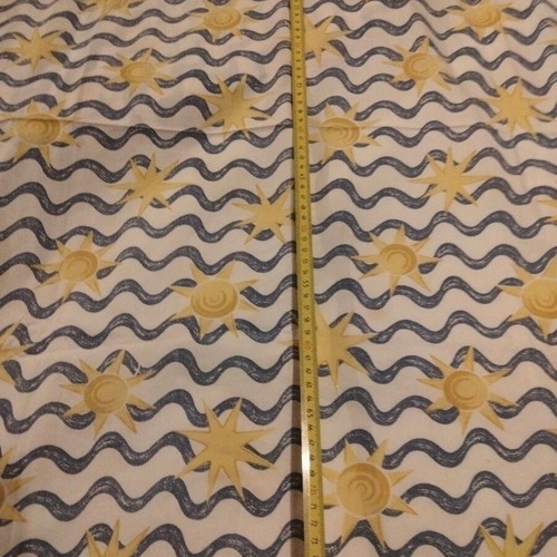 Table linens used sea-themed, round 165 cm and square 73x73 cm