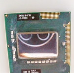 Intel Core i7-720QM Laptop Processor used, Socket G1