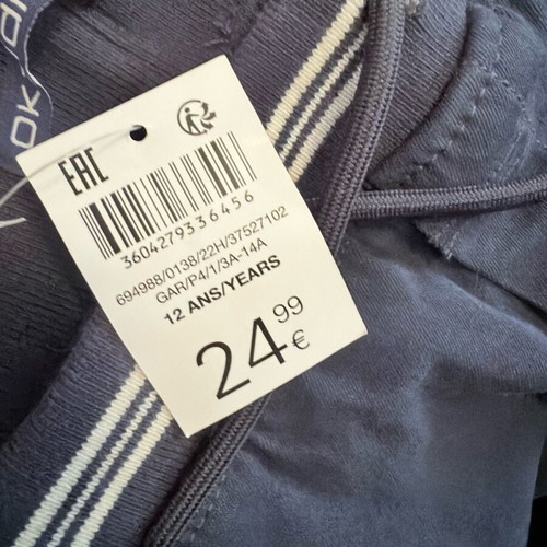 Okaidi boys' pants blue size 152 cm new
