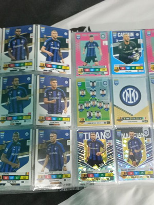 Inter Team 2023 collectible cards like new