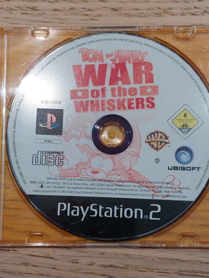 Tom and Jerry War of the Whiskers Game DVD μεταχειρισμένο για PlayStation 2