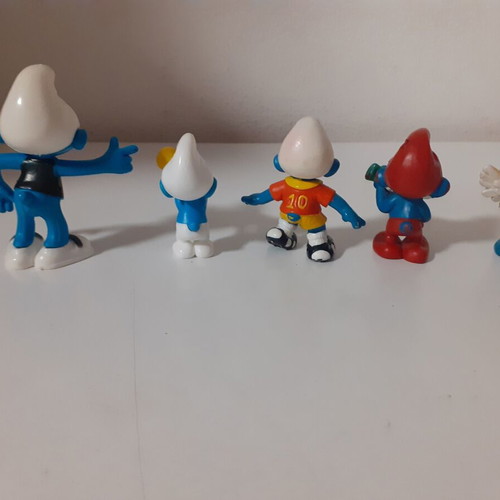 Smurfs figures used