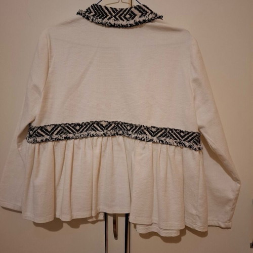 Boho jacket Twins Special white like new M/L fitting S/M